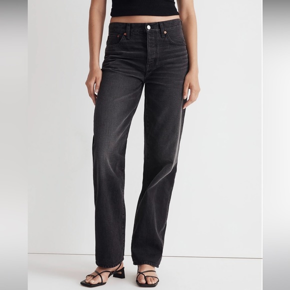 MADWELL Low-Slung Straight Jeans - Picture 4 of 5